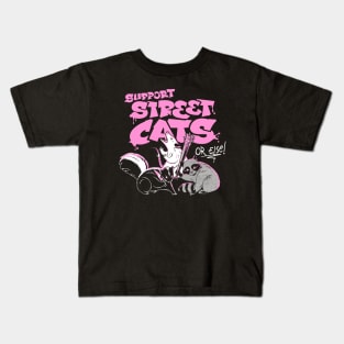 Support Street Cats or  by Tobe Fonseca Kids T-Shirt